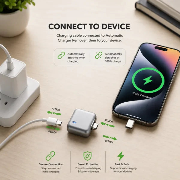 Automatic Charging Remove  USB.C